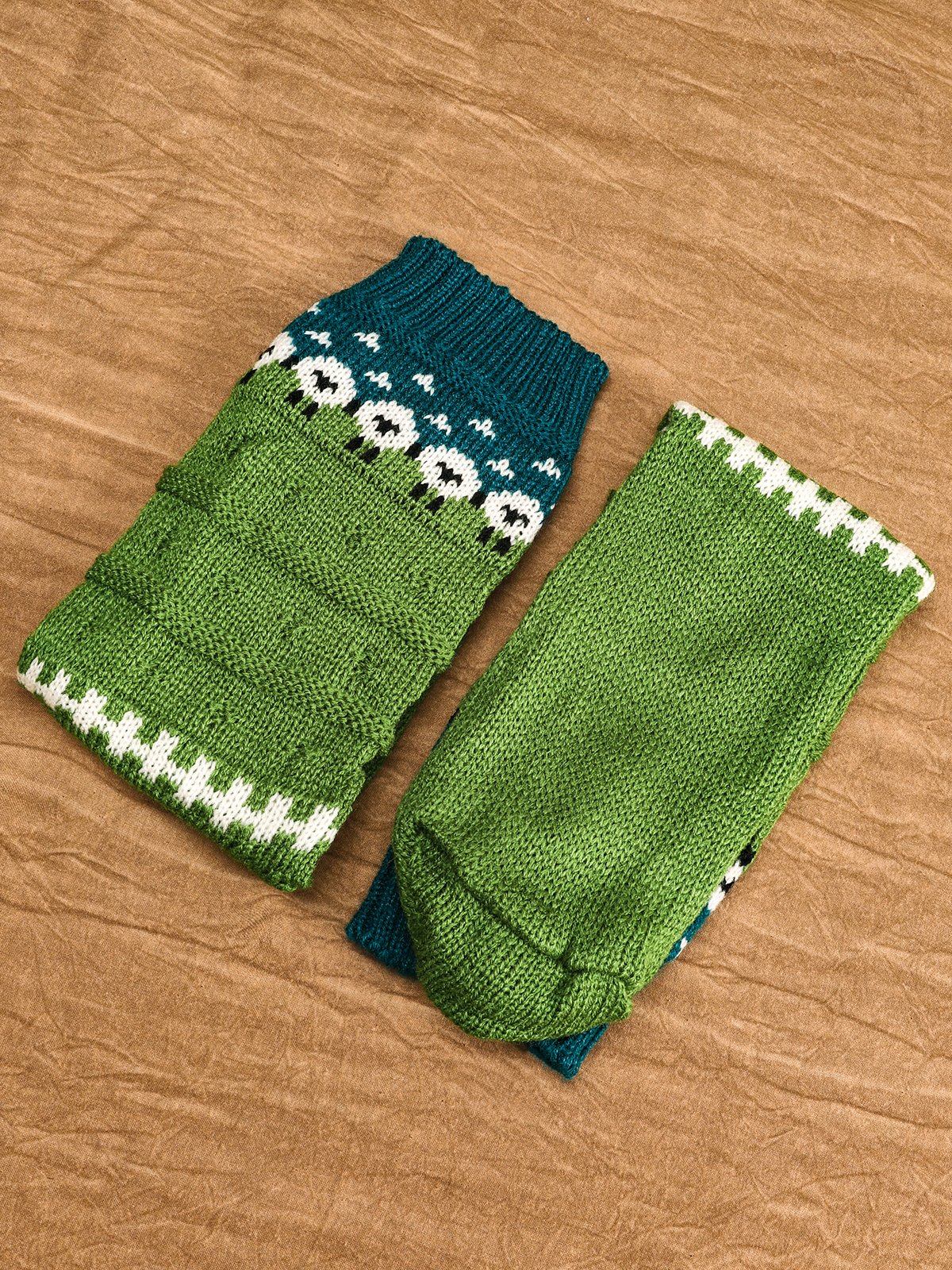 Knitted Casual Floral Underwear & Socks