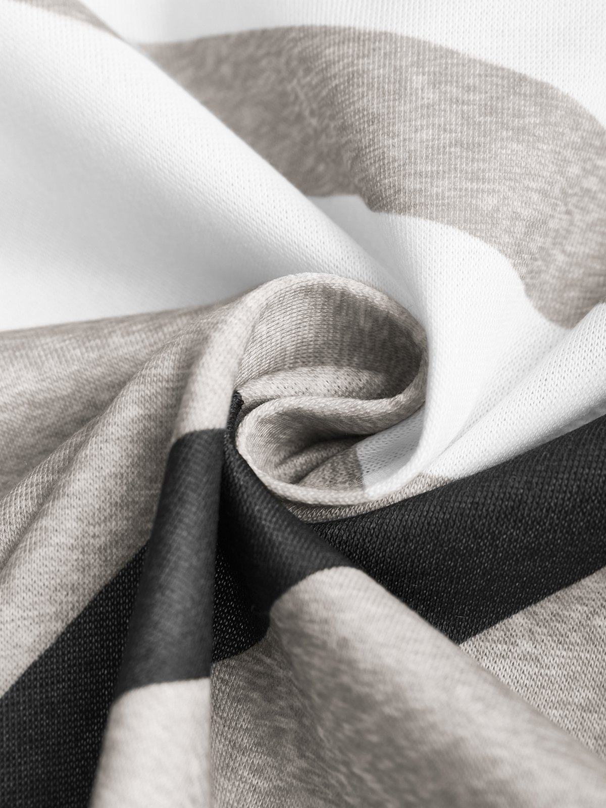 Striped Casual V Neck Hoodies & Sweatshirt