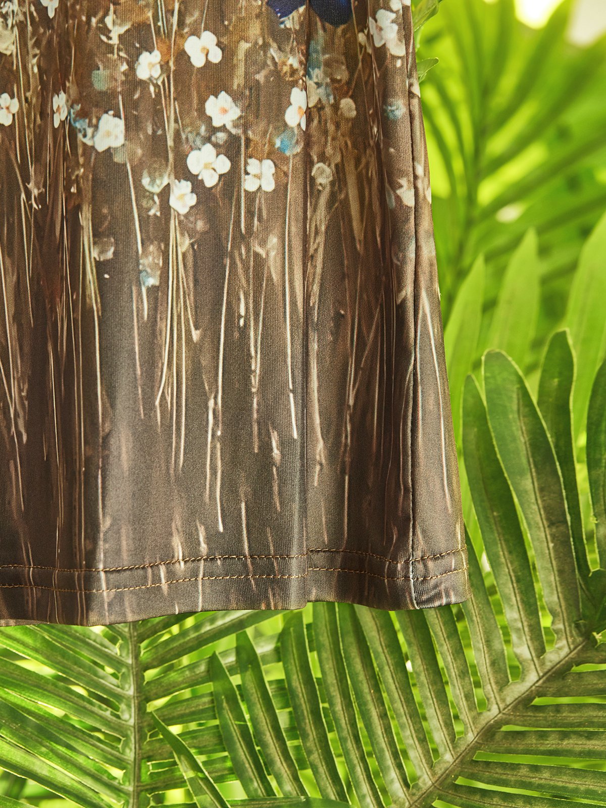 Floral Loose Casual Jersey T-shirt