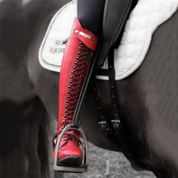 Women Plus Size Horse Riding Booties Casual Shoes