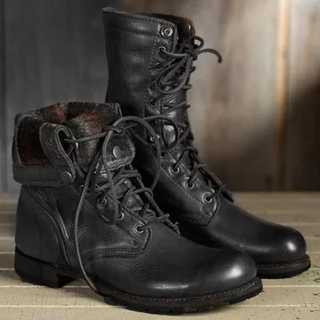 Women Vintage Martin Booties Casual Shoes