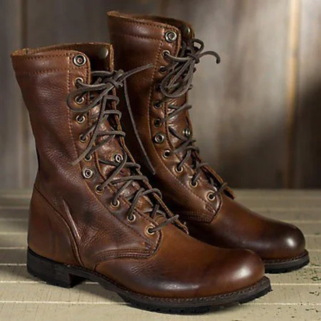 Women Vintage Martin Booties Casual Shoes