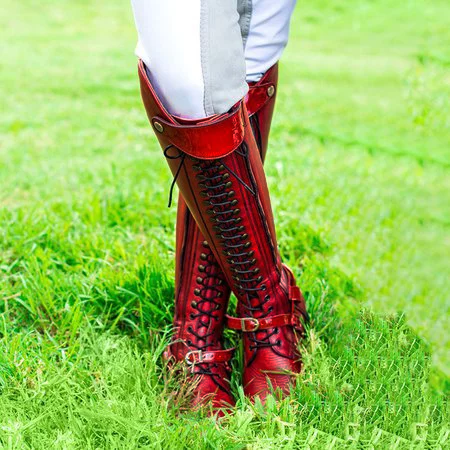 Women Plus Size Horse Riding Booties Casual Shoes