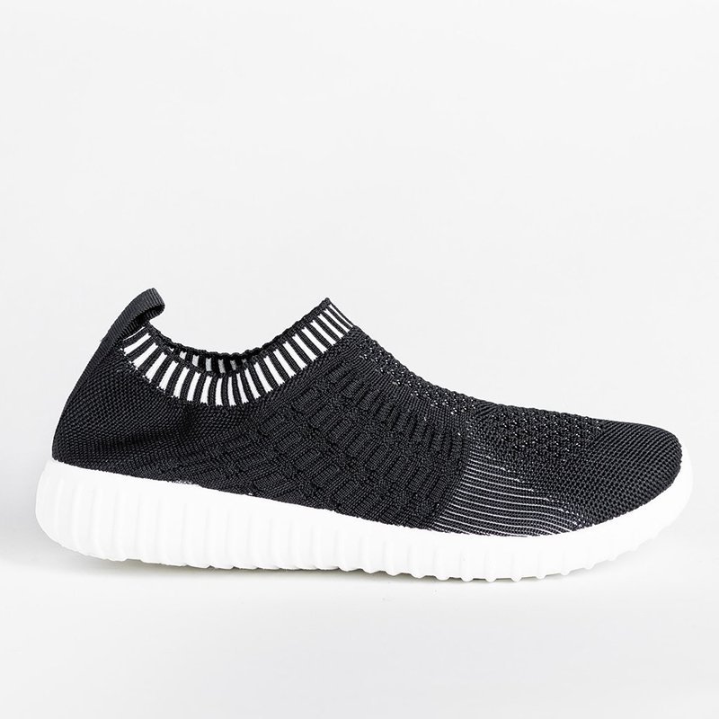 All Season Elastic Athletic Slip-On Sneakers Plus Sizes