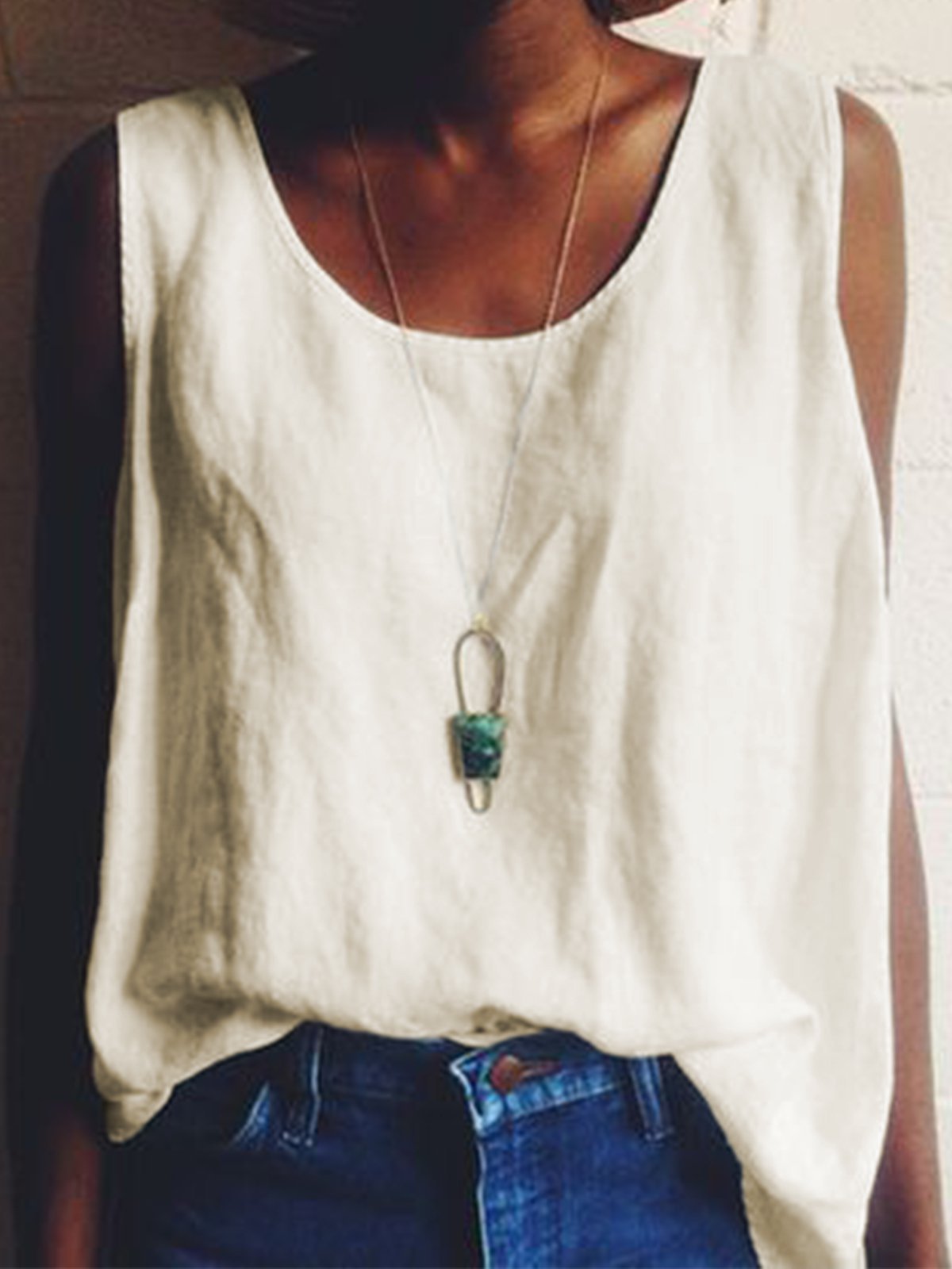 Casual Fit Cotton Tank & Cami