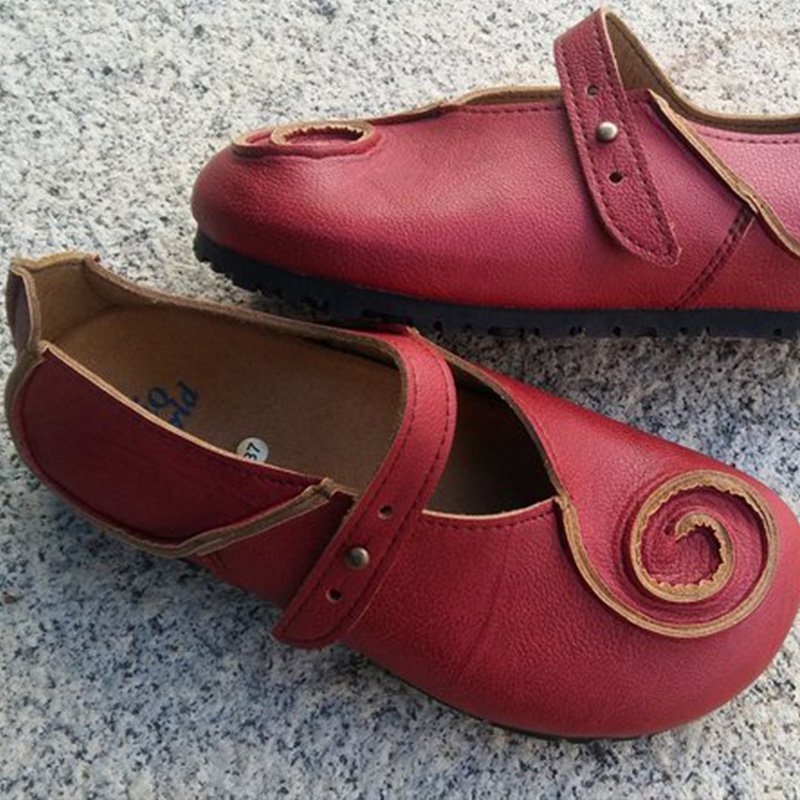 Red Daily Summer Flats