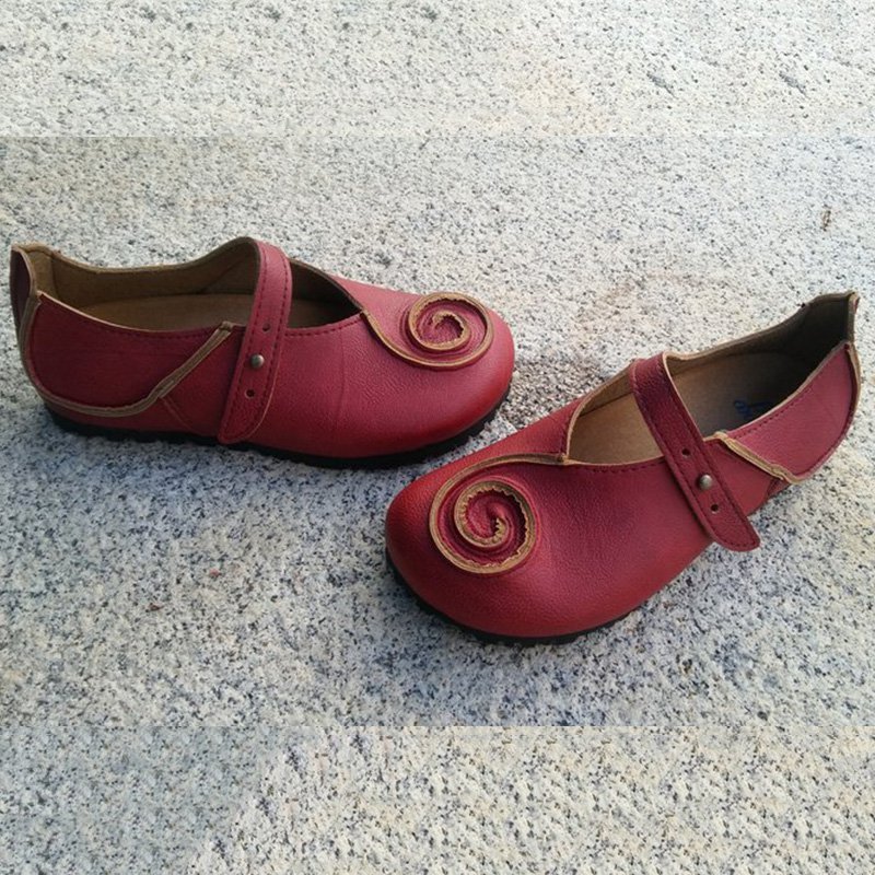 Red Daily Summer Flats