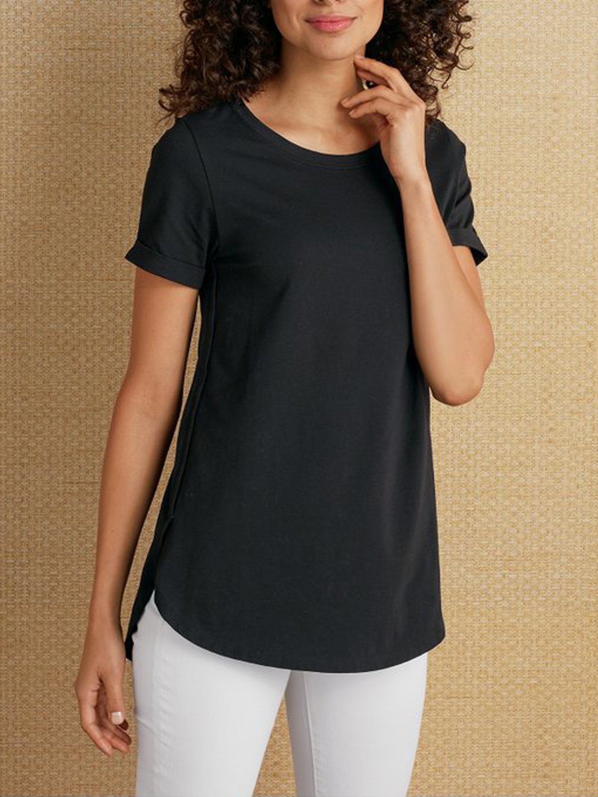 Cotton Loose Casual T-shirt