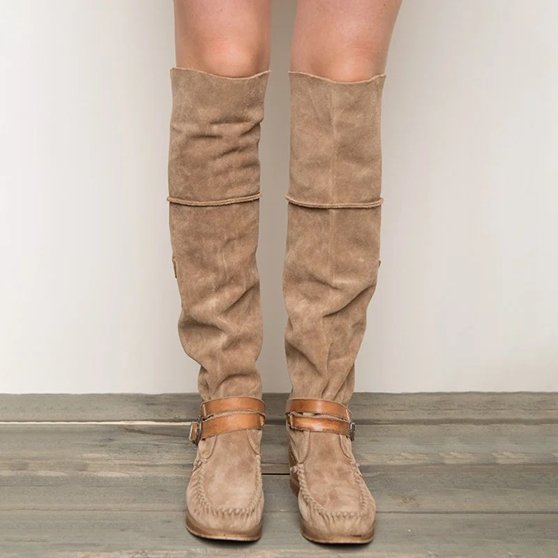 Women Casual Comfy Mid-Calf Boots