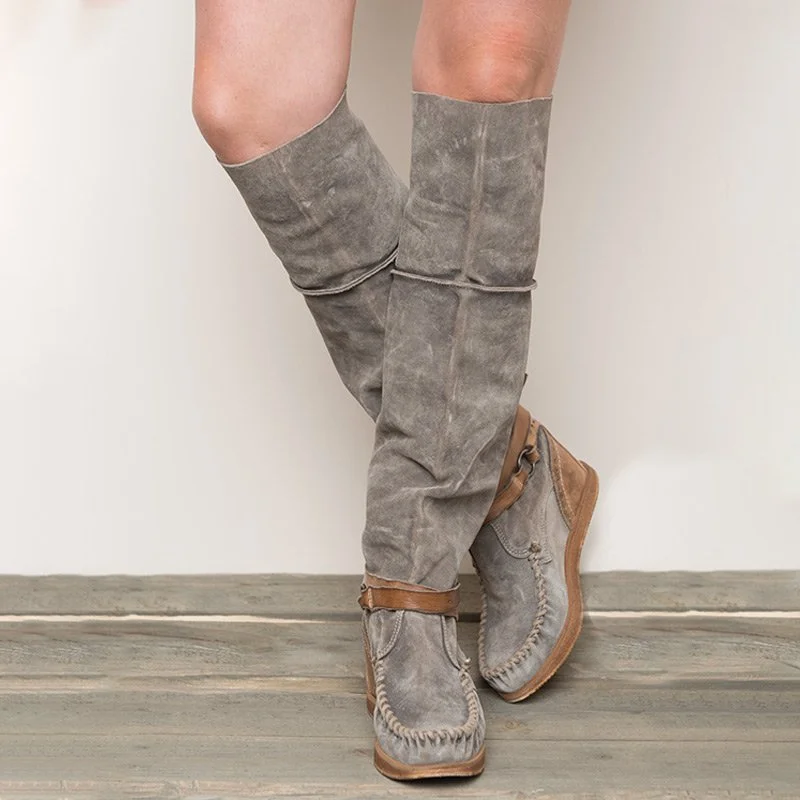 Women Casual Comfy Mid-Calf Boots