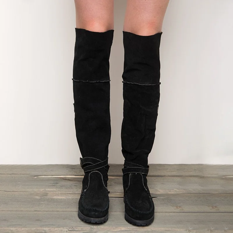 Women Casual Comfy Mid-Calf Boots