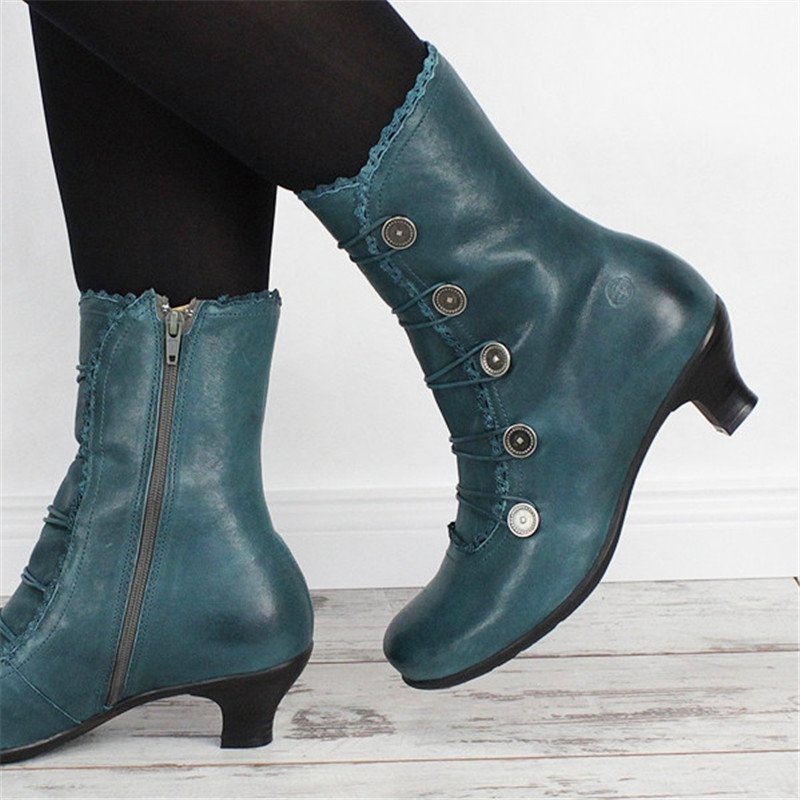 Women Elegant Daily Buckle Comfy Boots