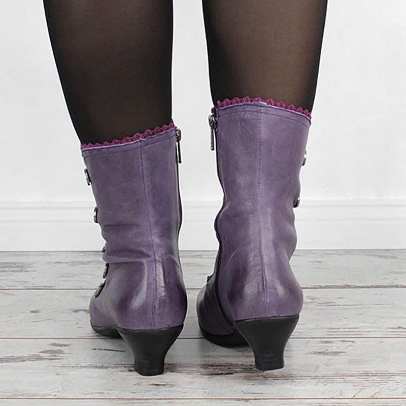Women Elegant Daily Buckle Comfy Boots
