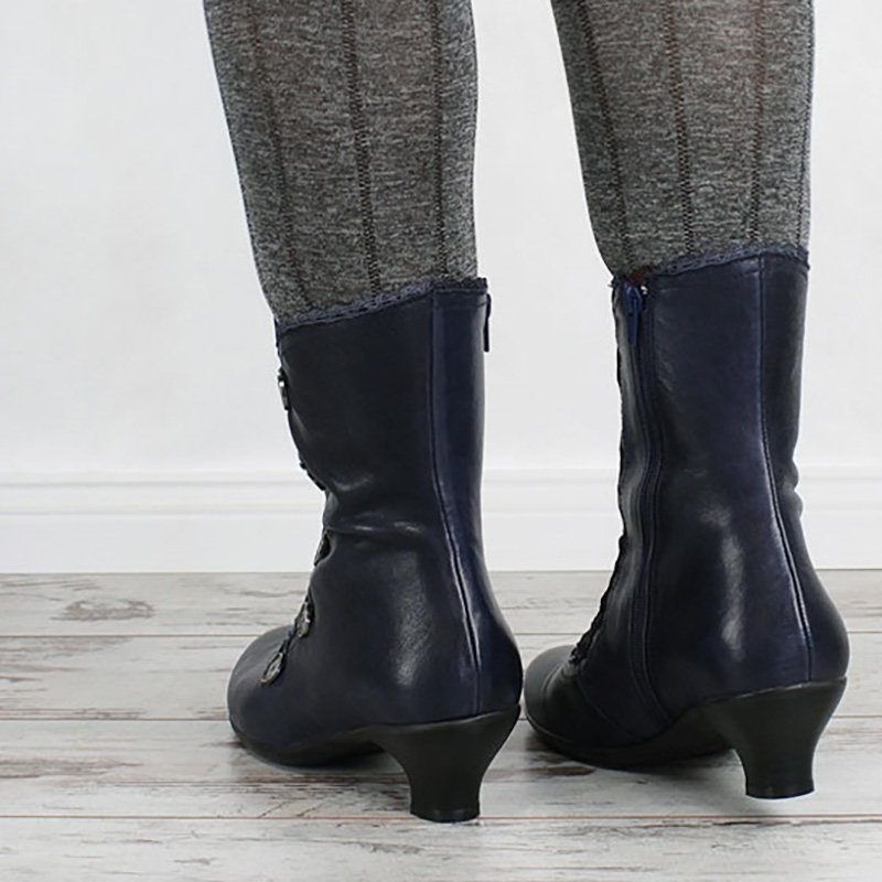 Women Elegant Daily Buckle Comfy Boots
