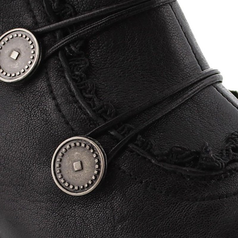Women Elegant Daily Buckle Comfy Boots