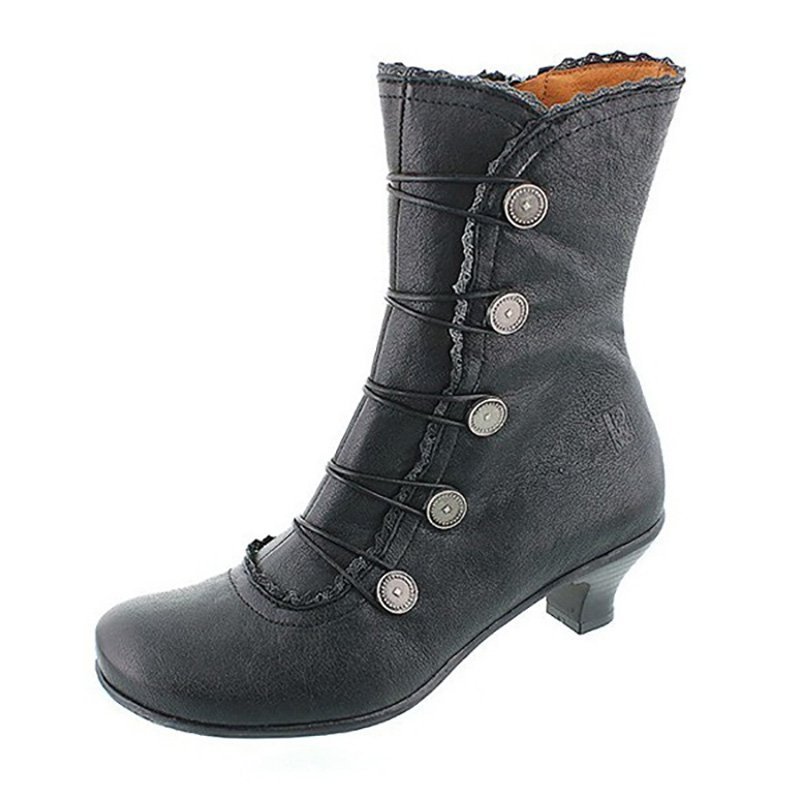 Women Elegant Daily Buckle Comfy Boots