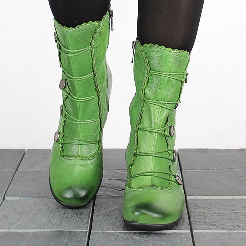 Women Elegant Daily Buckle Comfy Boots