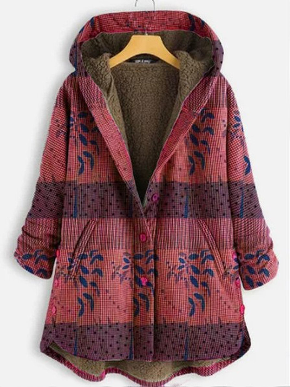 Long Sleeve Cotton-Blend Jacket