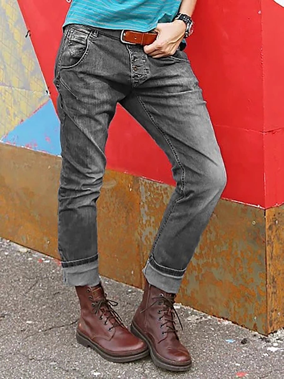 Slim Fit Casual Denim Denim&jeans