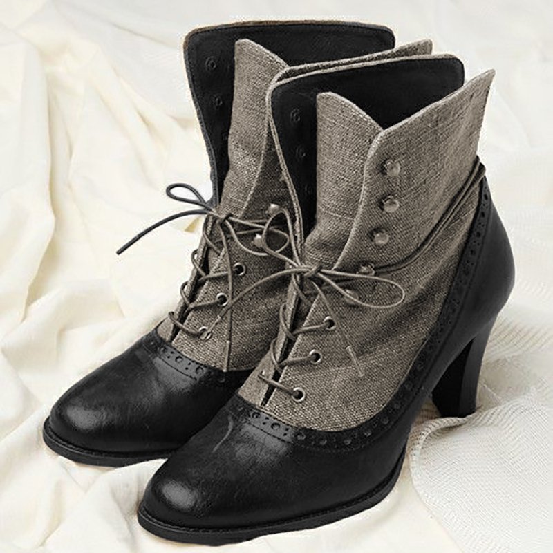 Women's Vintage Bohemian Booties
