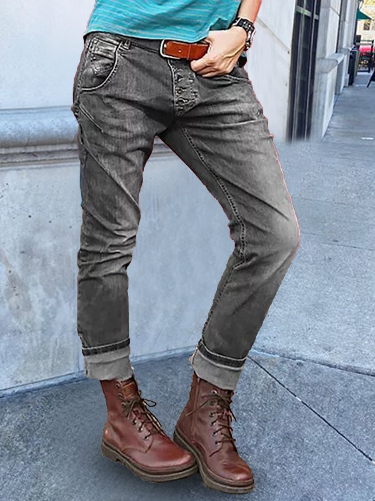 Slim Fit Casual Denim Denim&jeans