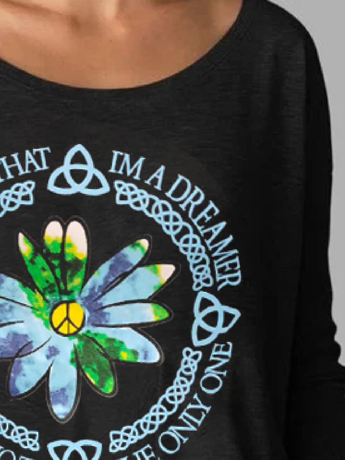 Casual Printed Long Sleeve Shirt Top