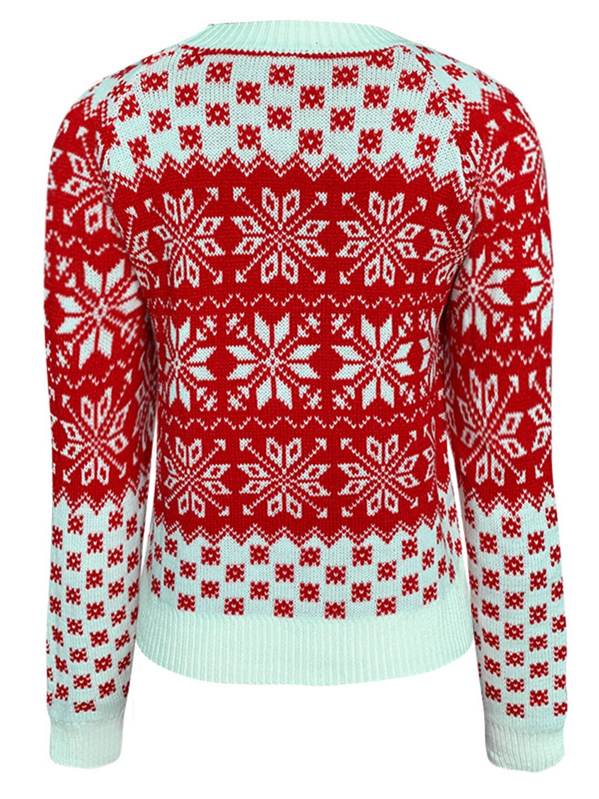 Cotton Casual Printed Shift Jumper