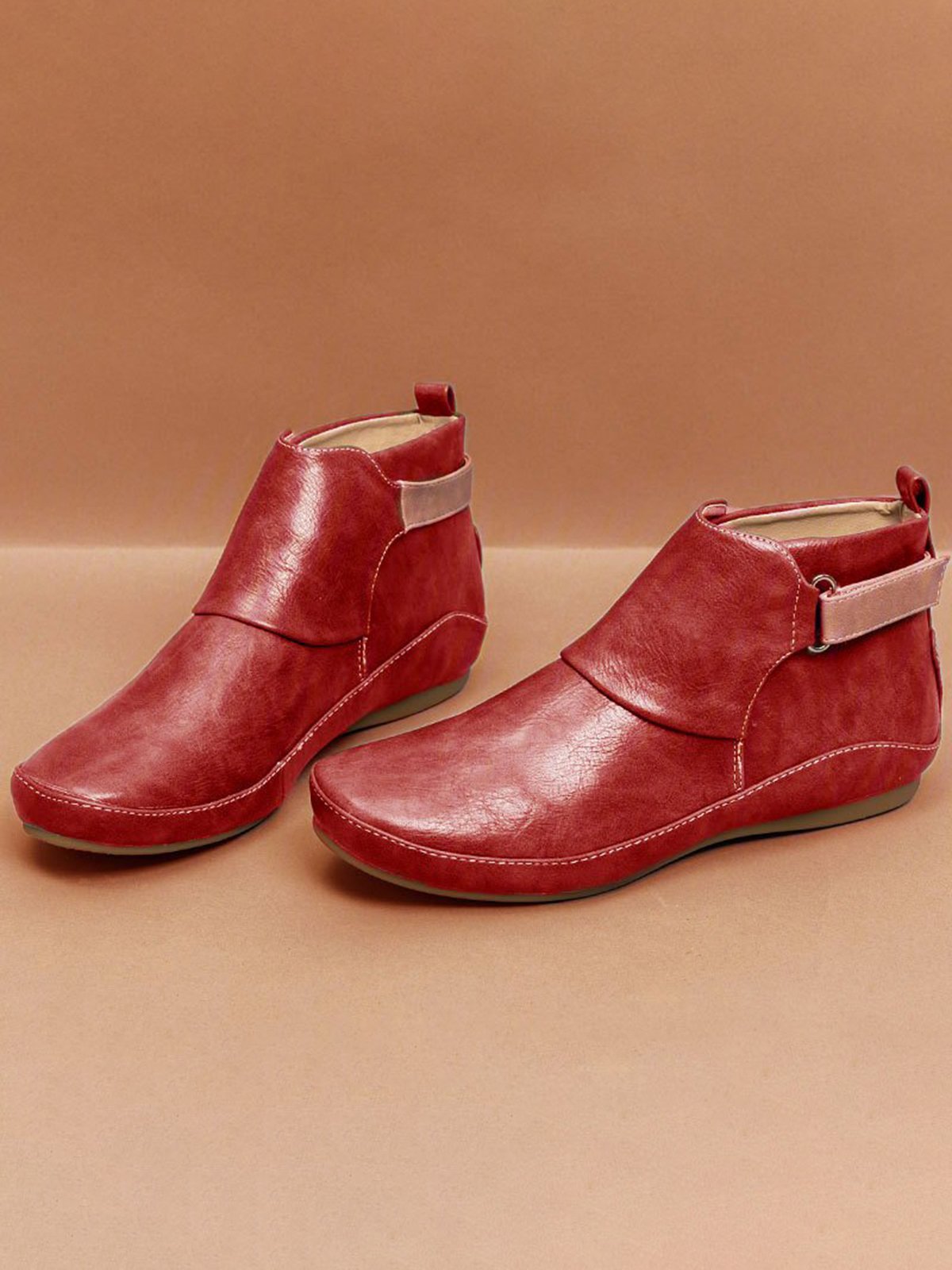 Pu Leather Boots