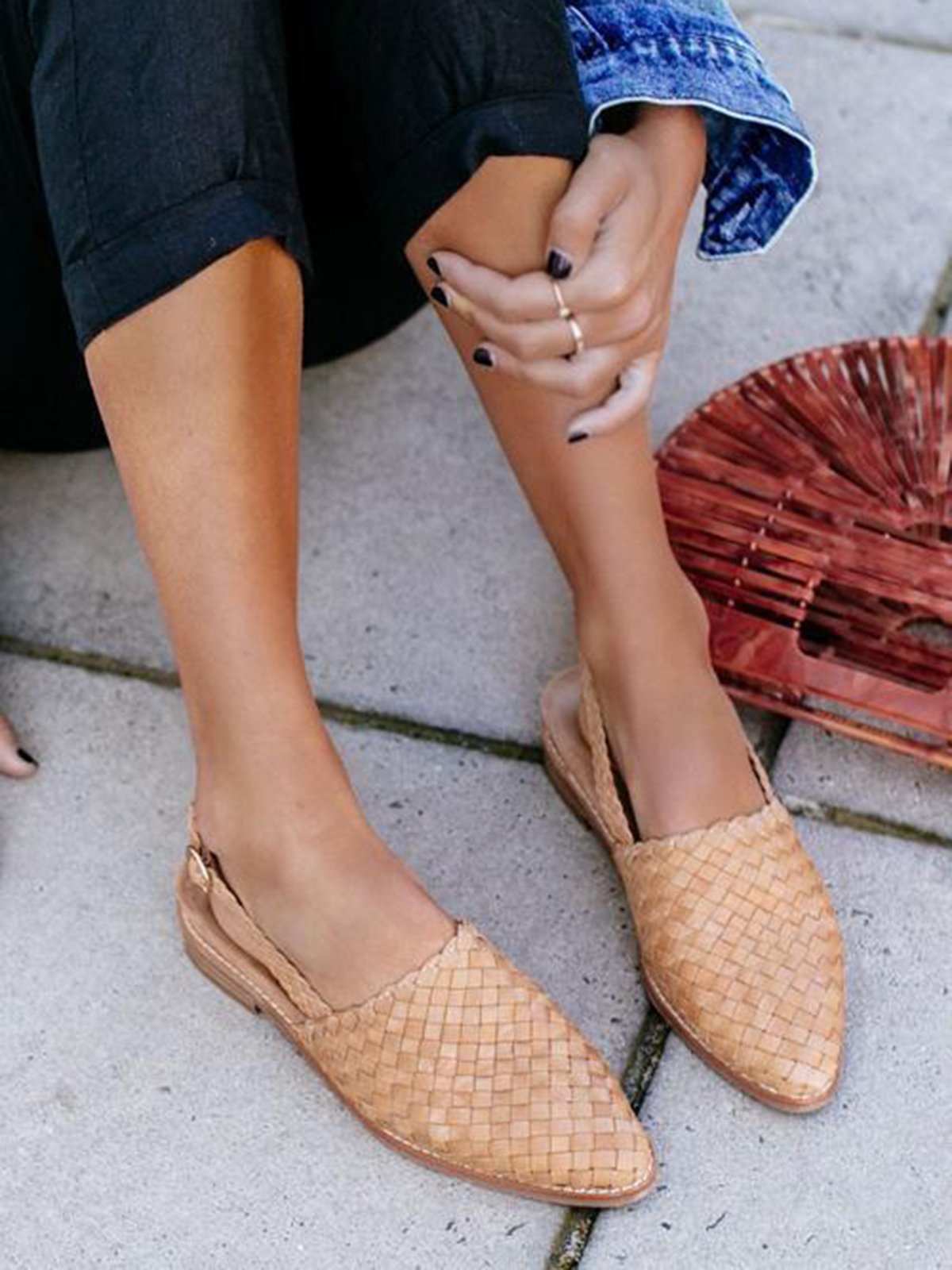 Leather Flats/loafers