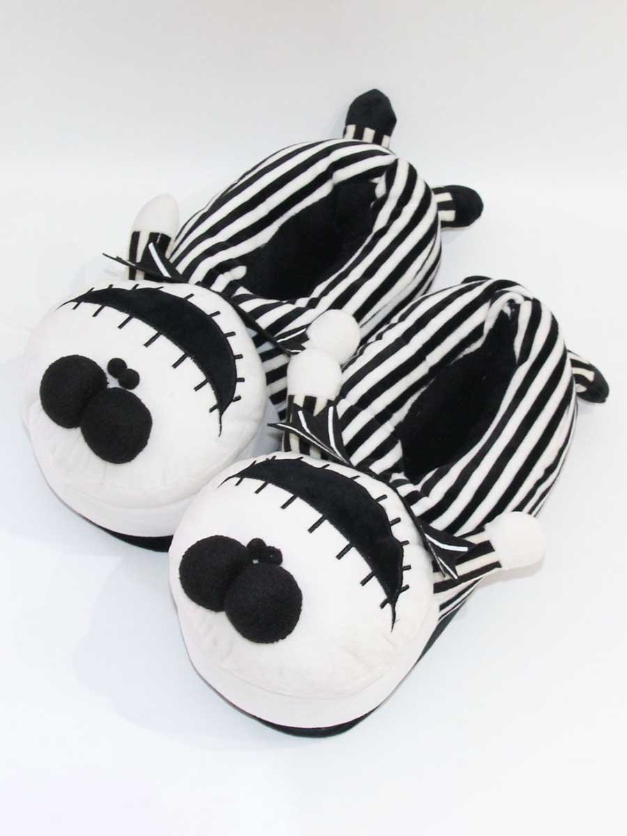 Striped Winter Party Split Joint Party Fabric Fabric Hot List Toe-covered Slippers Living Room Slippers for Women