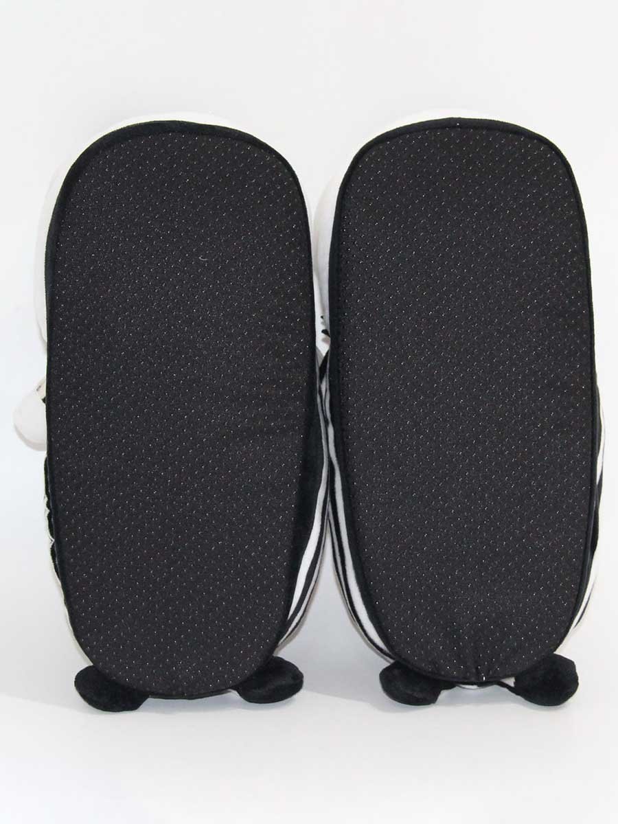 Striped Winter Party Split Joint Party Fabric Fabric Hot List Toe-covered Slippers Living Room Slippers for Women