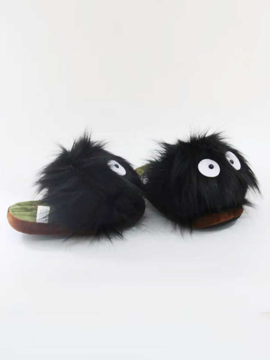Women Autumn Party Halloween Party Closed Toe Plus Size Slip On Warmth Toe-covered Slippers Living Room Slippers