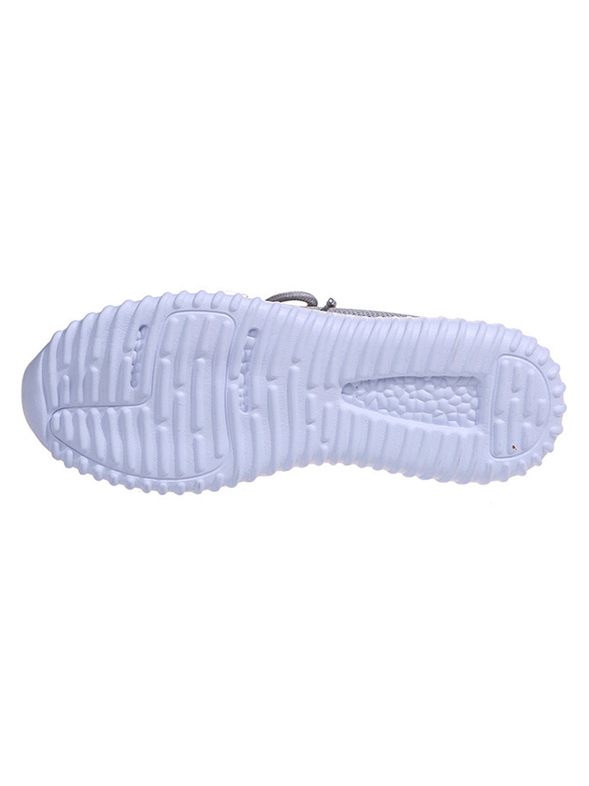 Plain Color Simple Casual Soft Flyknit Sneakers