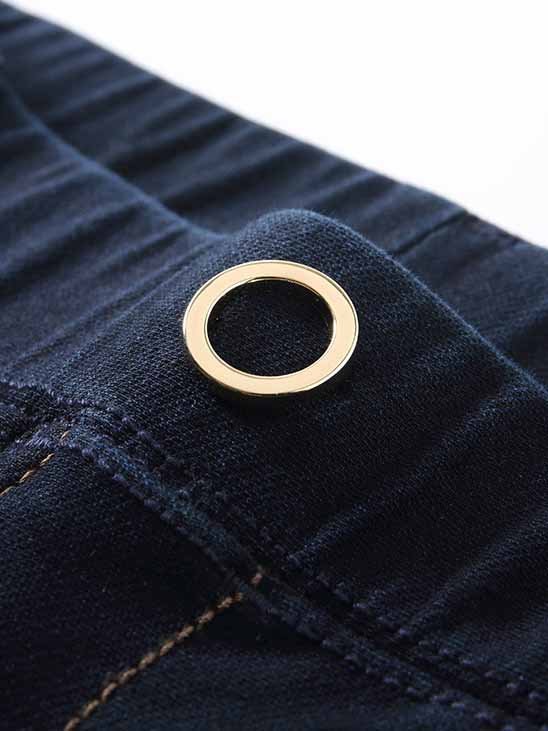 Tight Casual High Elasticity Fleece Thermal Jeans