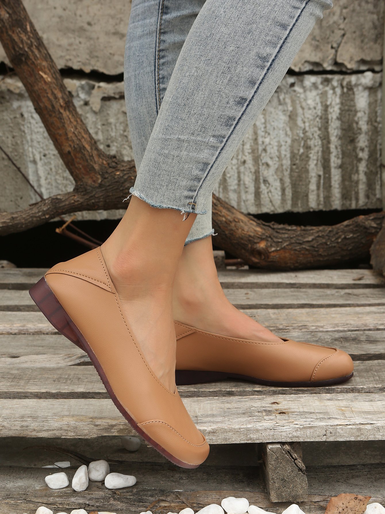 Comfortable Soft Lightweight Square Toe Shoes