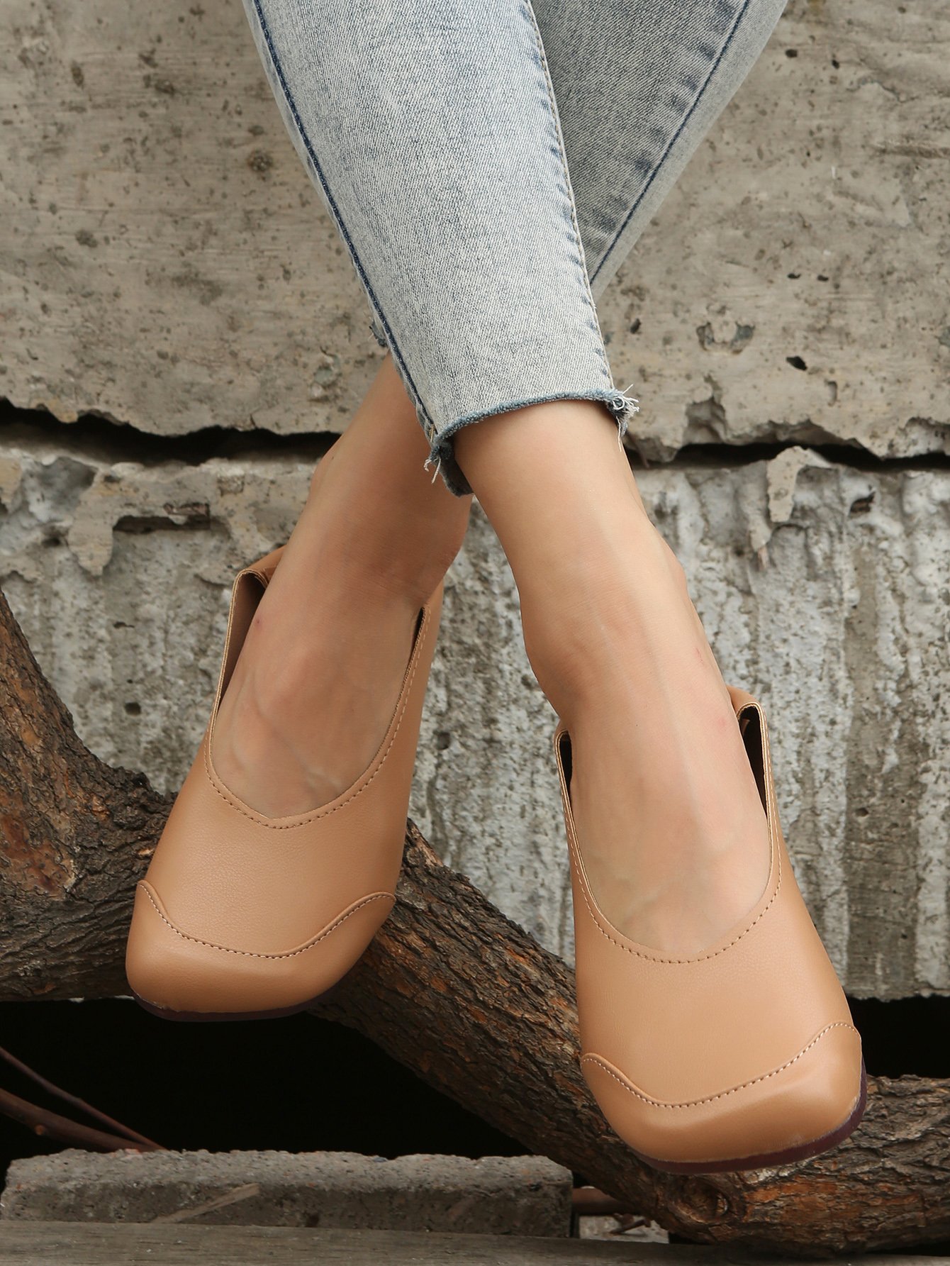 Comfortable Soft Lightweight Square Toe Shoes
