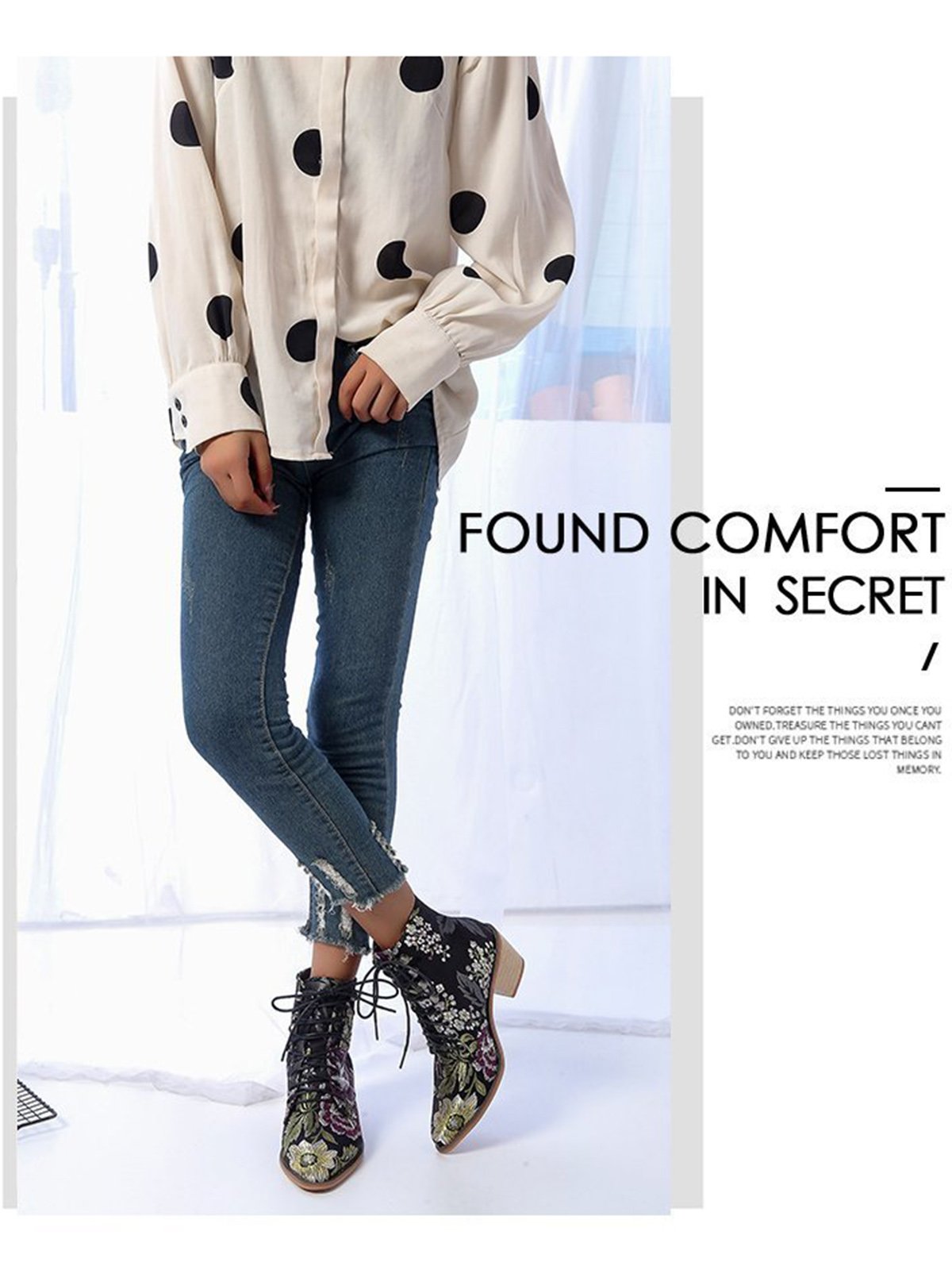 Floral Satin Chunky-Heel Pointed-Toe Booties