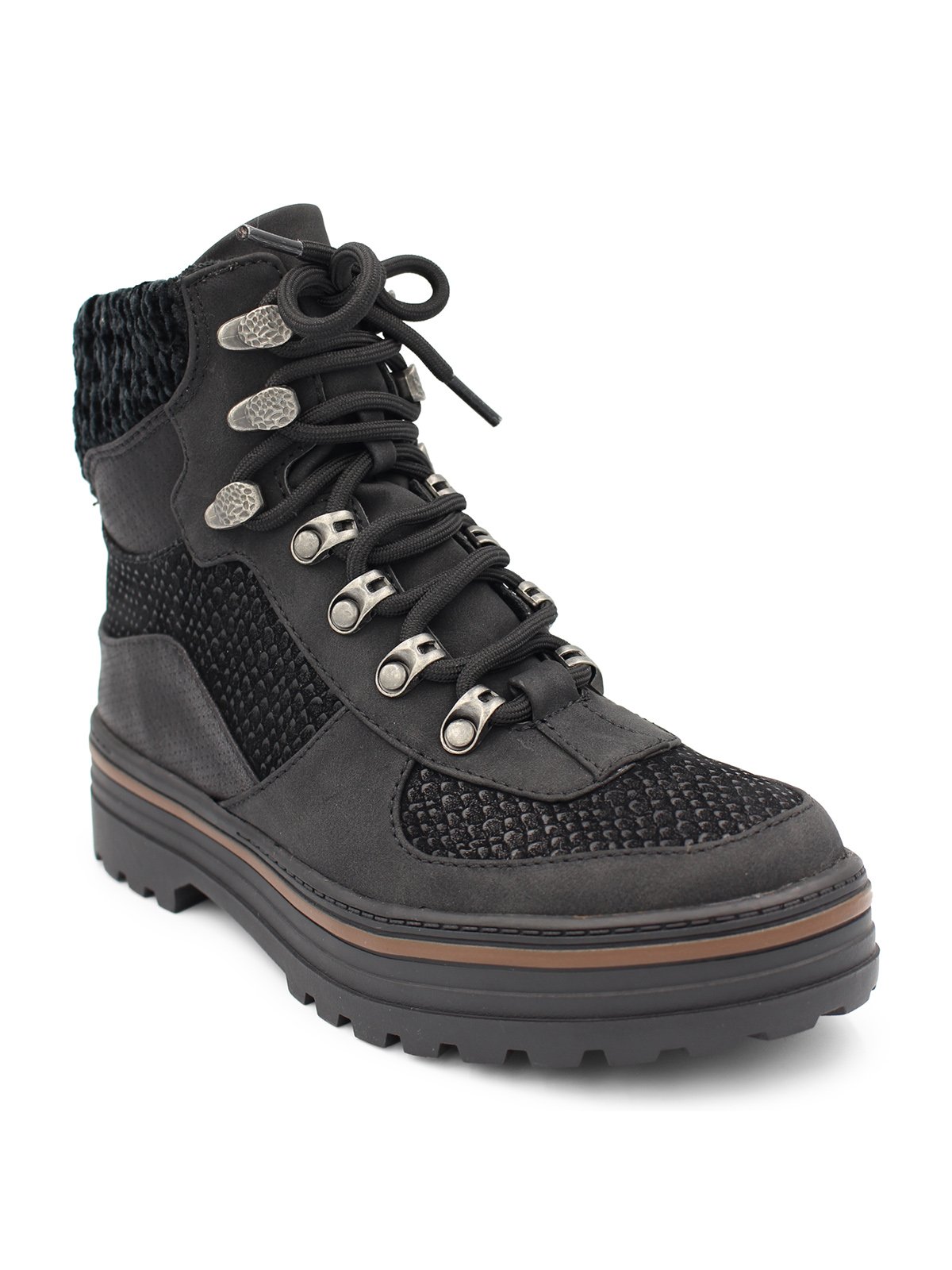 Leopard Print Plain Champagne Patchwork Warm Outdoor Boots