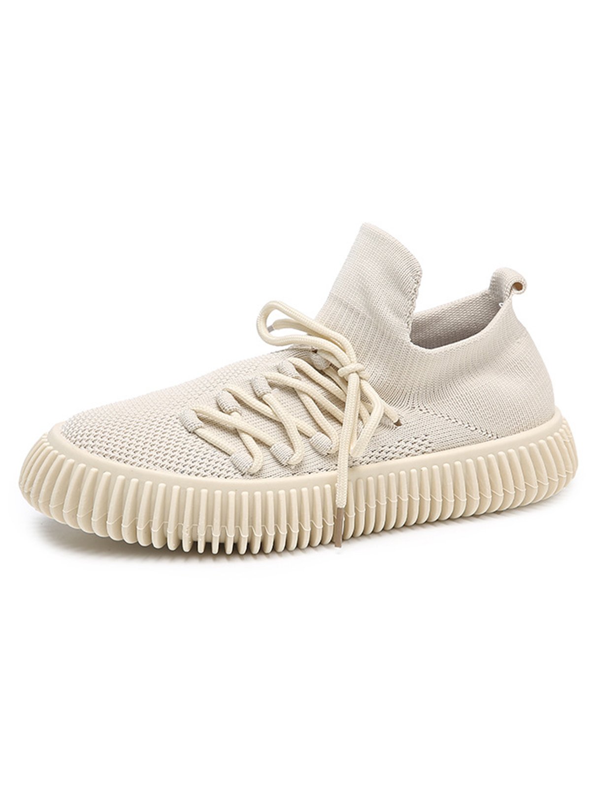 Plus Size Size Strap Mesh Fabric Sneakers