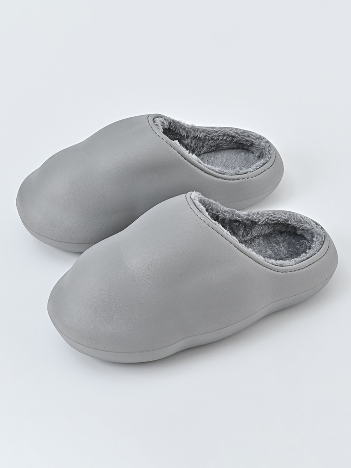 Plus Size Warm Lined EVA Slippers
