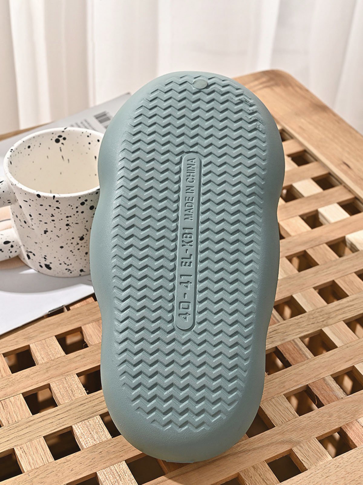 Plus Size Warm Lined EVA Slippers