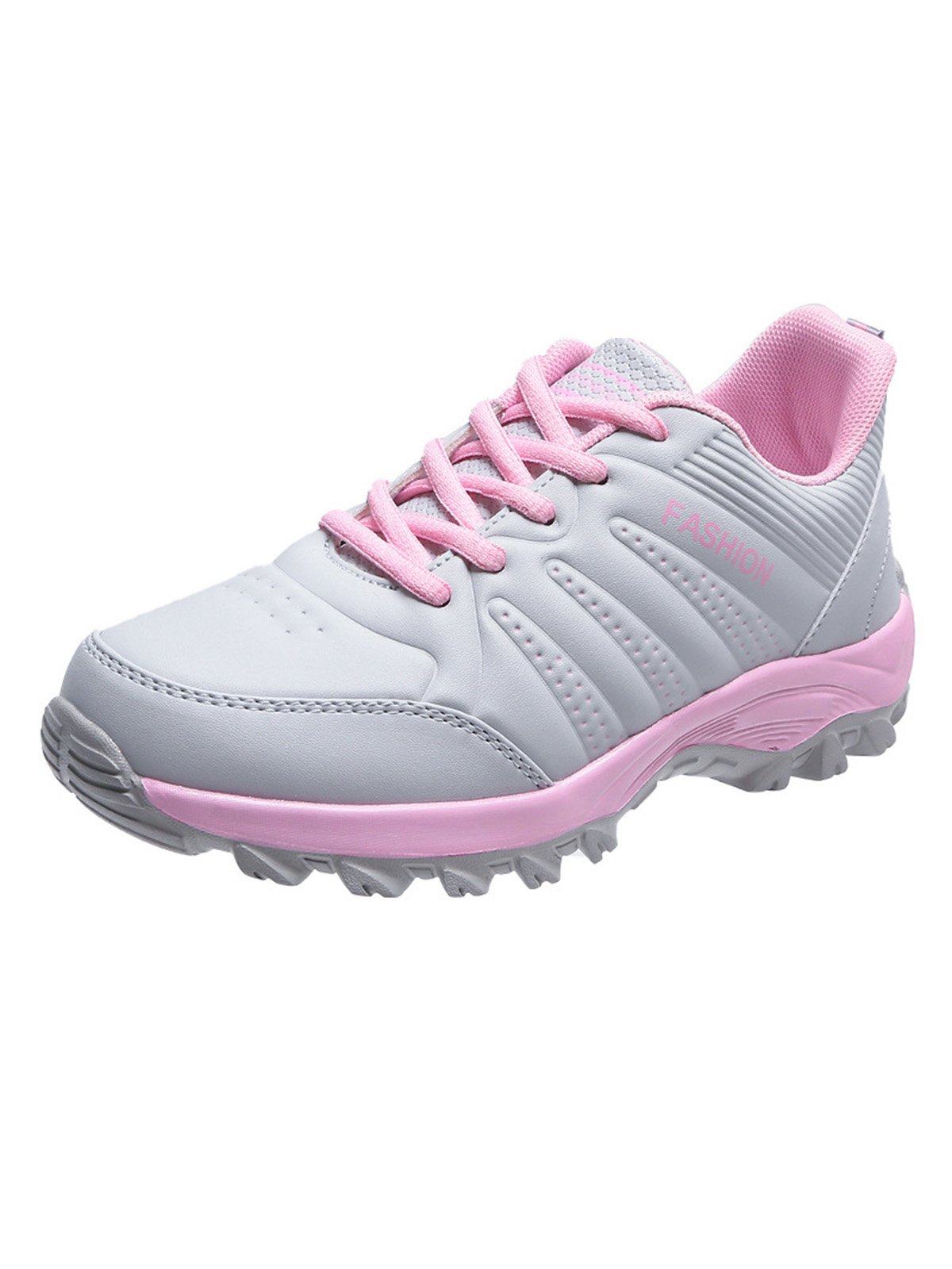 Letters Printing PU Outdoor Sneakers