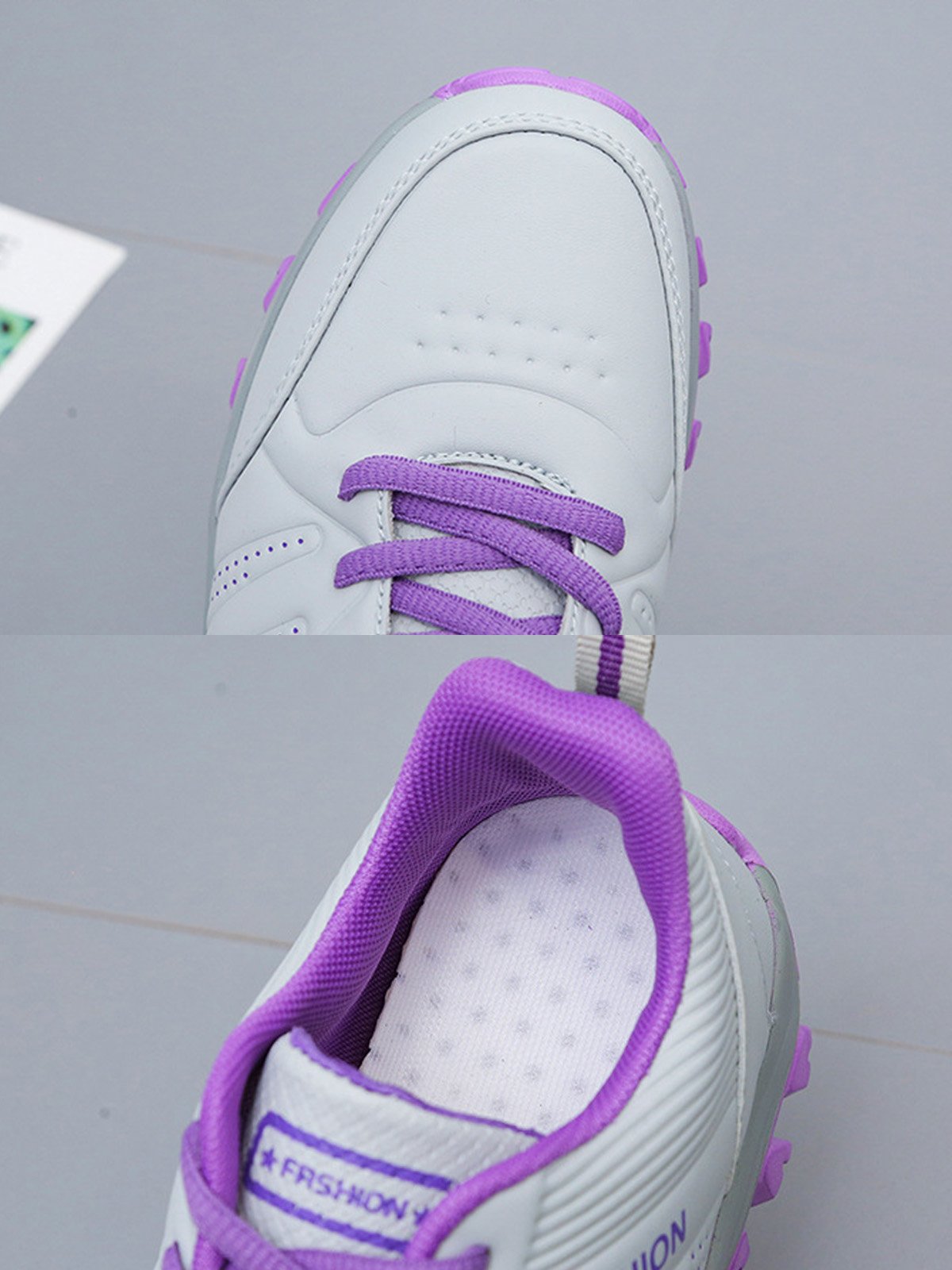 Letters Printing PU Outdoor Sneakers