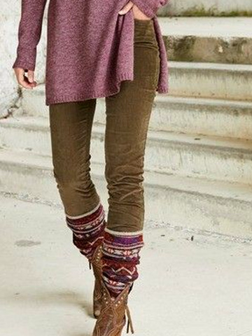 Plain Loose Casual Jeans