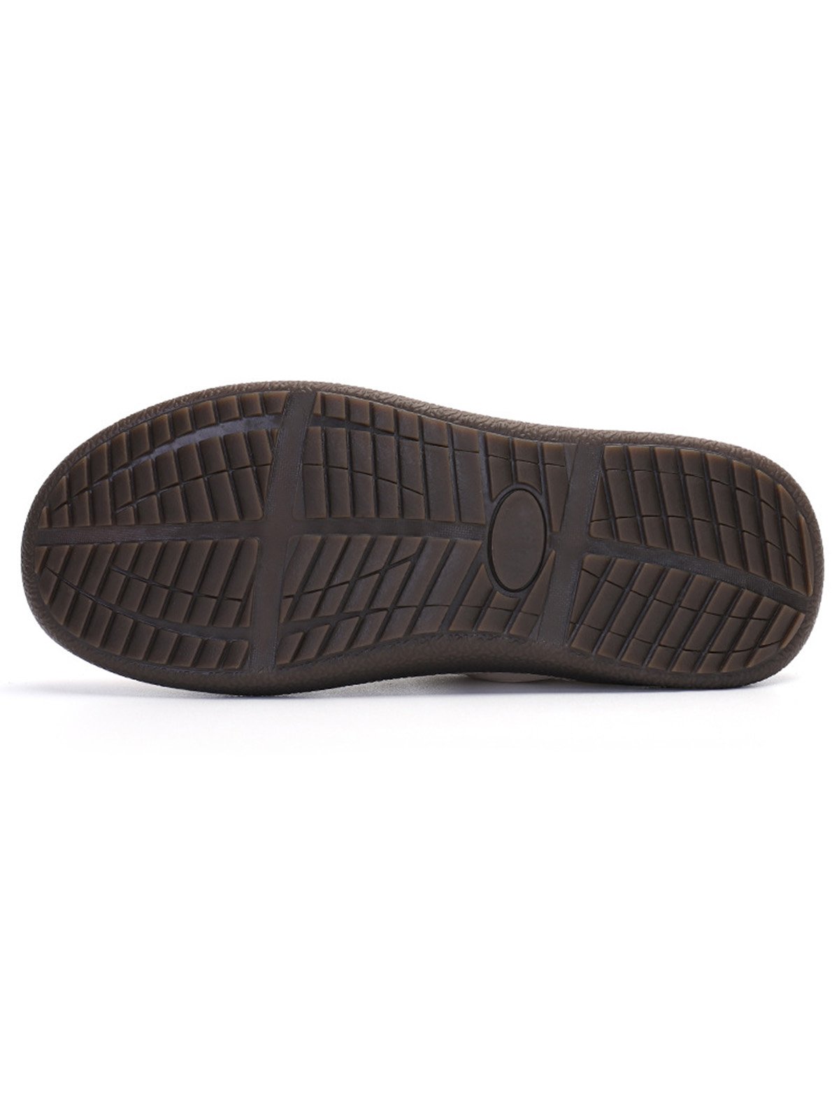 Plus Size Unisex Warm Embossed Slip On Flat Shoes