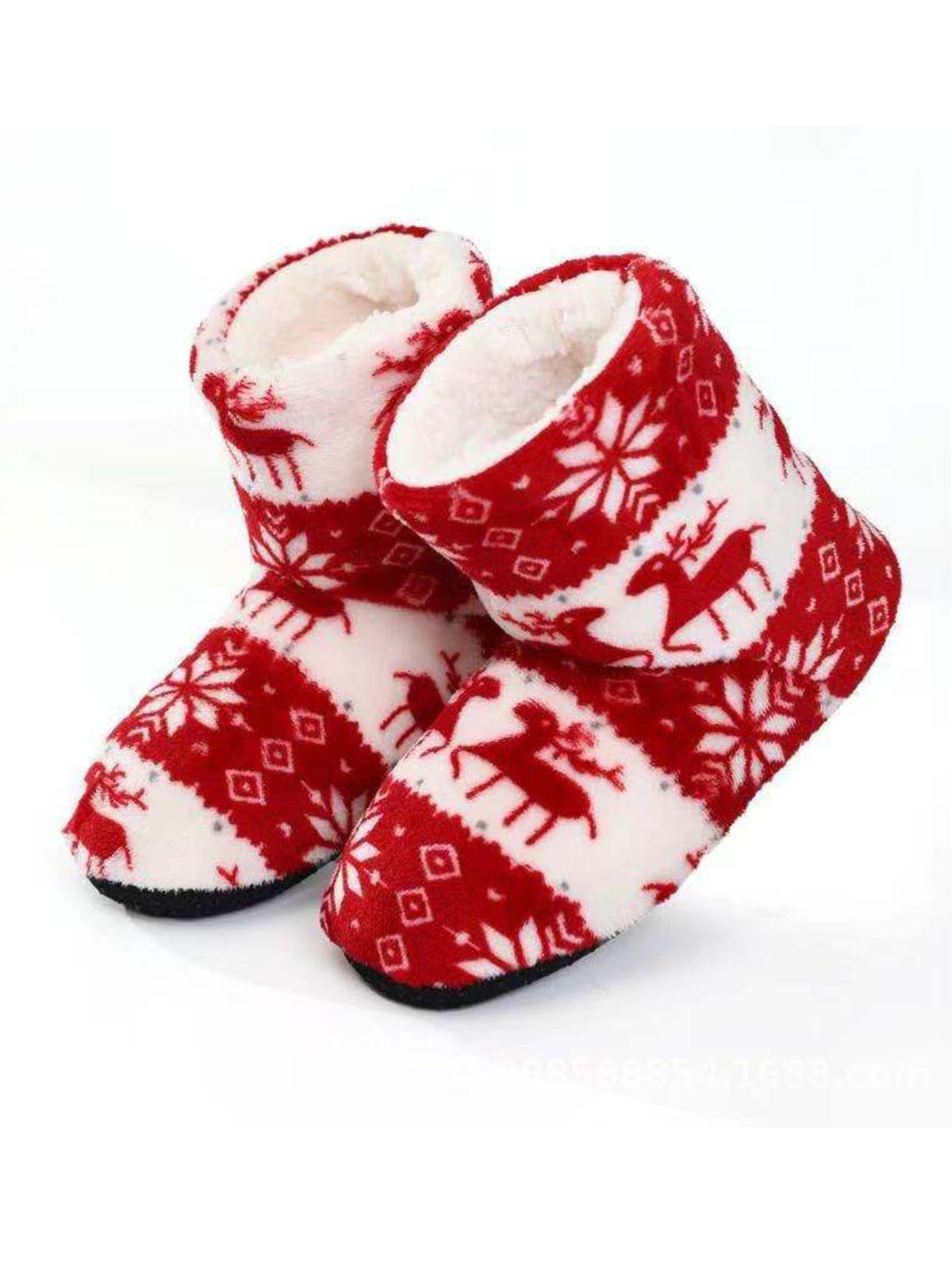 Women's Christmas Non-Slip Warm Home Booties