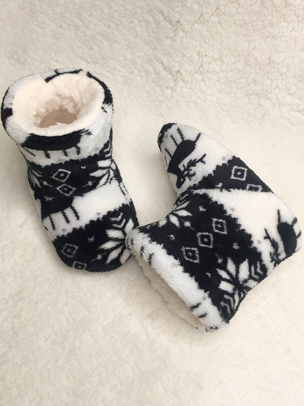 Women's Christmas Non-Slip Warm Home Booties
