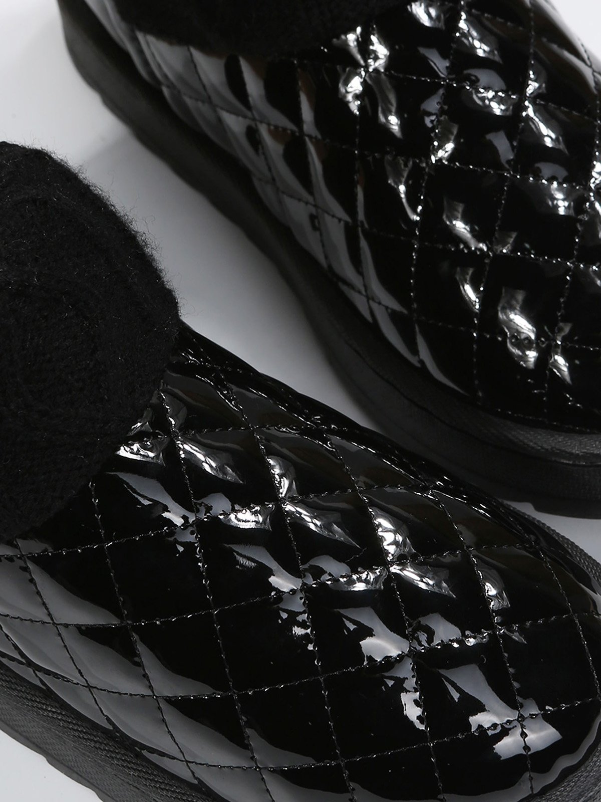Casual Embossed Knit Panel Snow Booties