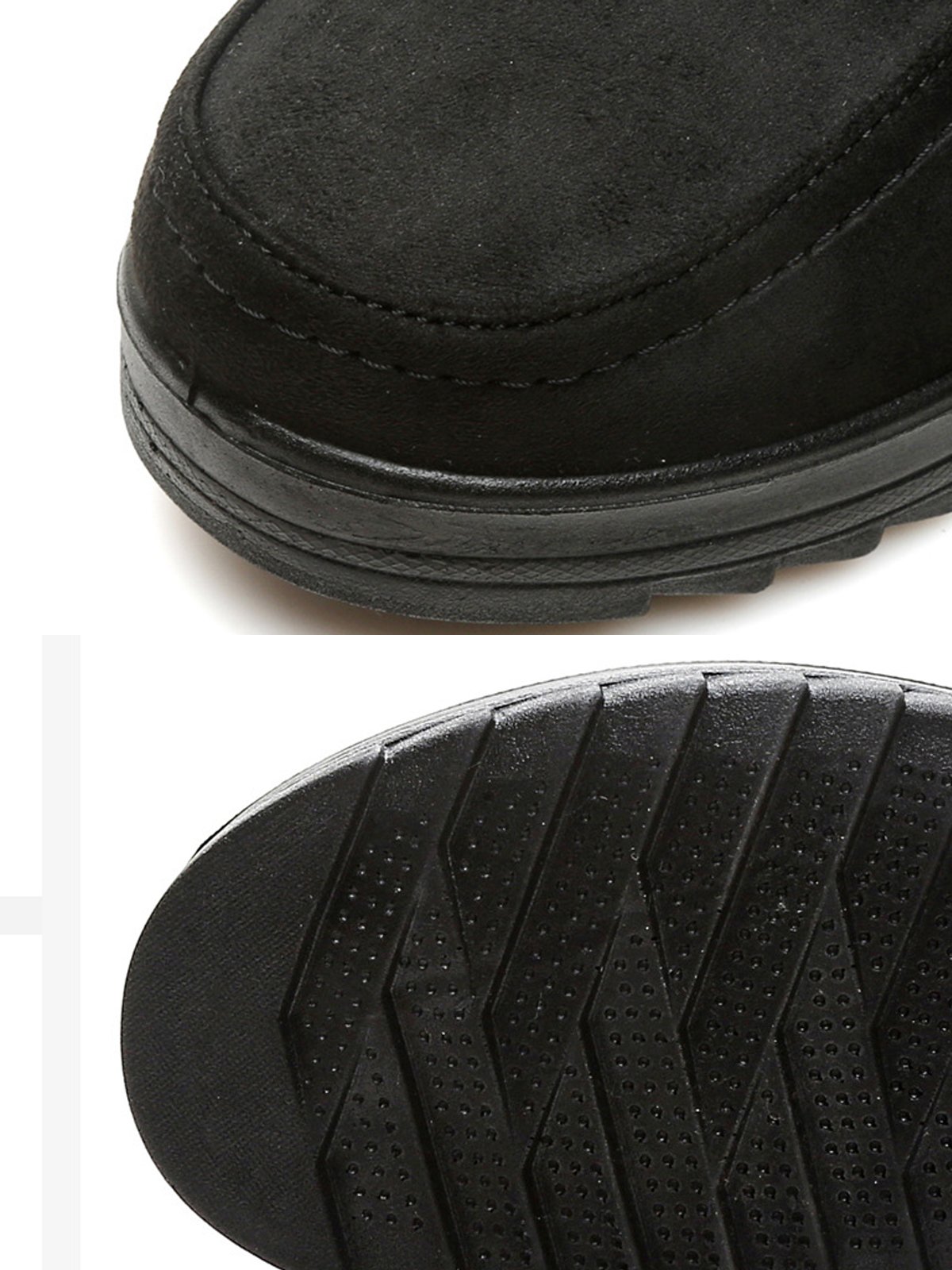 Women's Metal Decoration Warm Lined Slip On Snow Boots