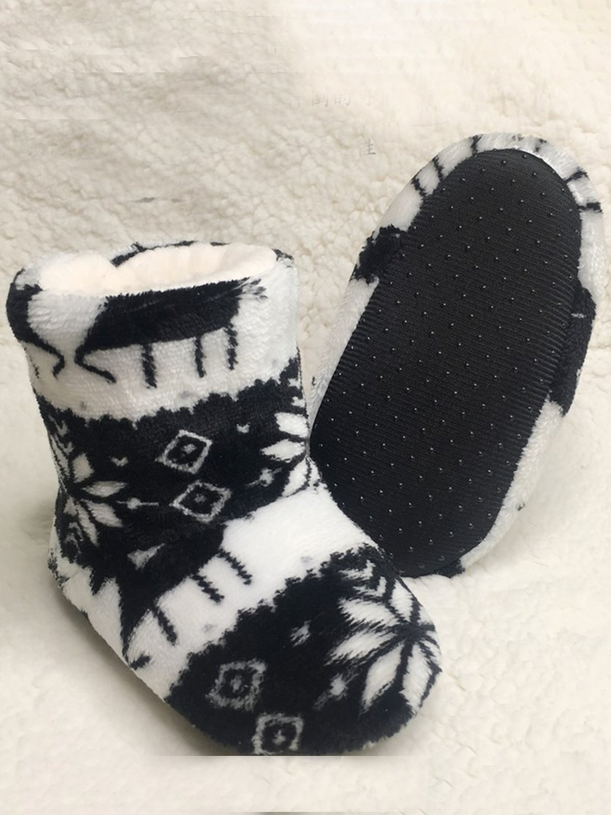 Women's Christmas Non-Slip Warm Home Booties